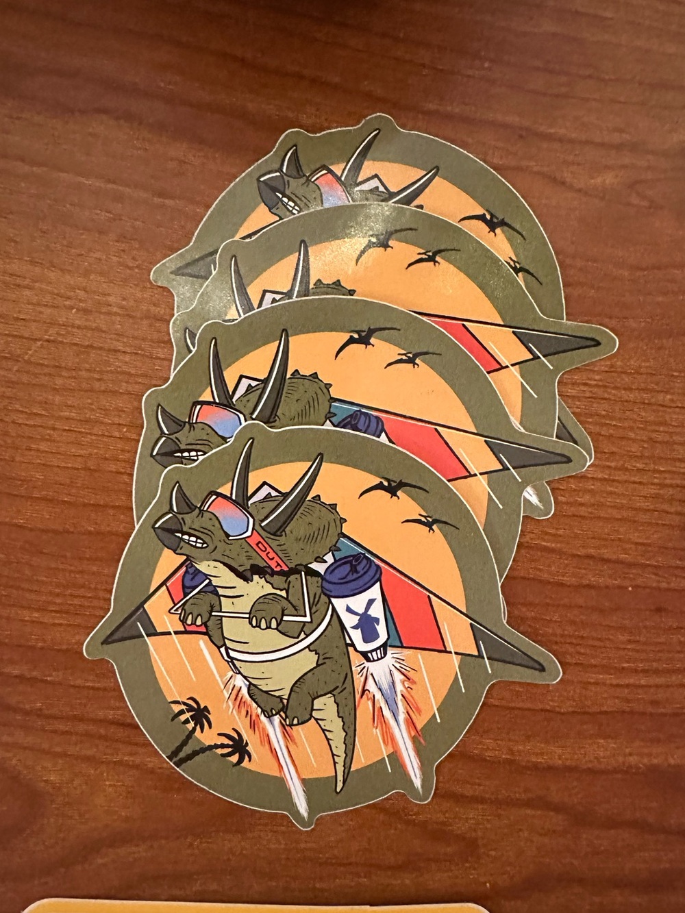 Dutch Bros dinosaur sticker *PRICE IS FOR STICKER*